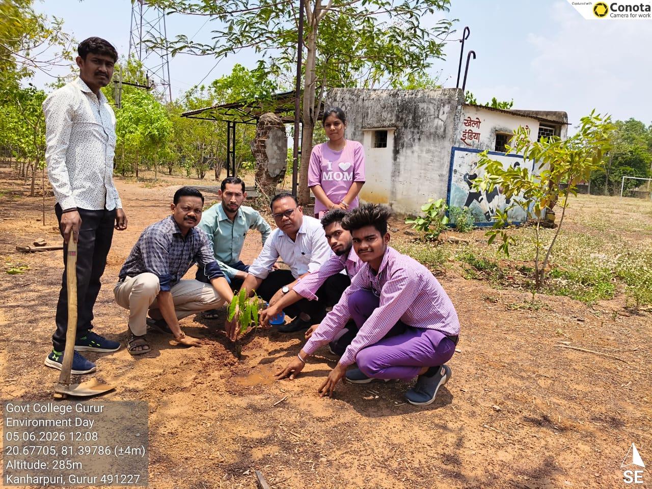 Environment Day- Govet college Gurur