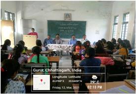Guest Lecture - रचनात्मकता में कैरियर - Photo Govt. college Gurur
