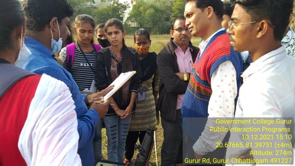 Public Interaction Program (PIP) - Photo Govt. college Gurur