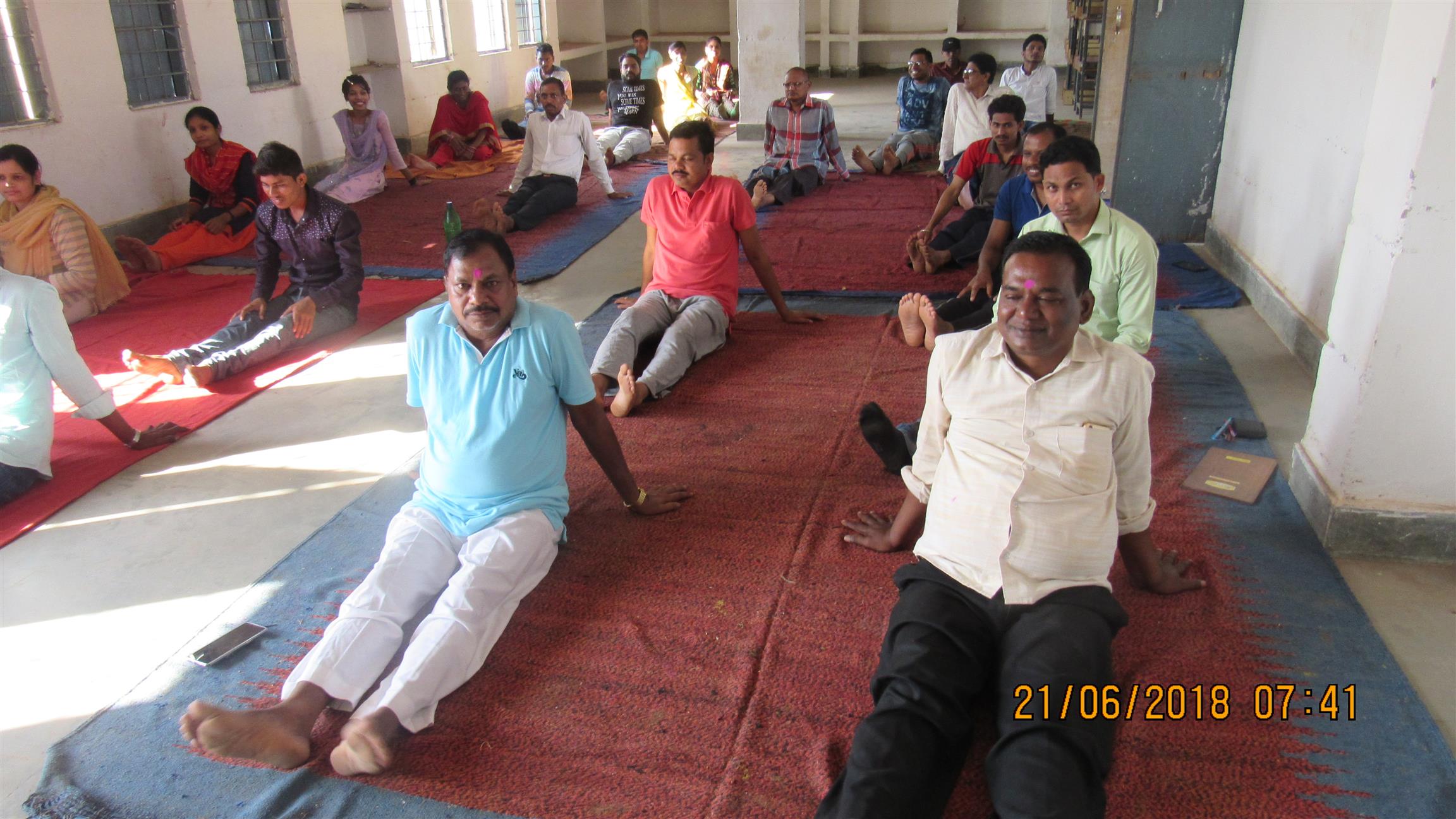 International Yoga Day-2018 - Photo Govt. college Gurur