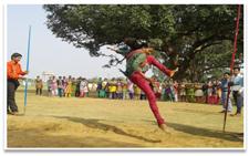 High Jump - Photo Govt. college Gurur