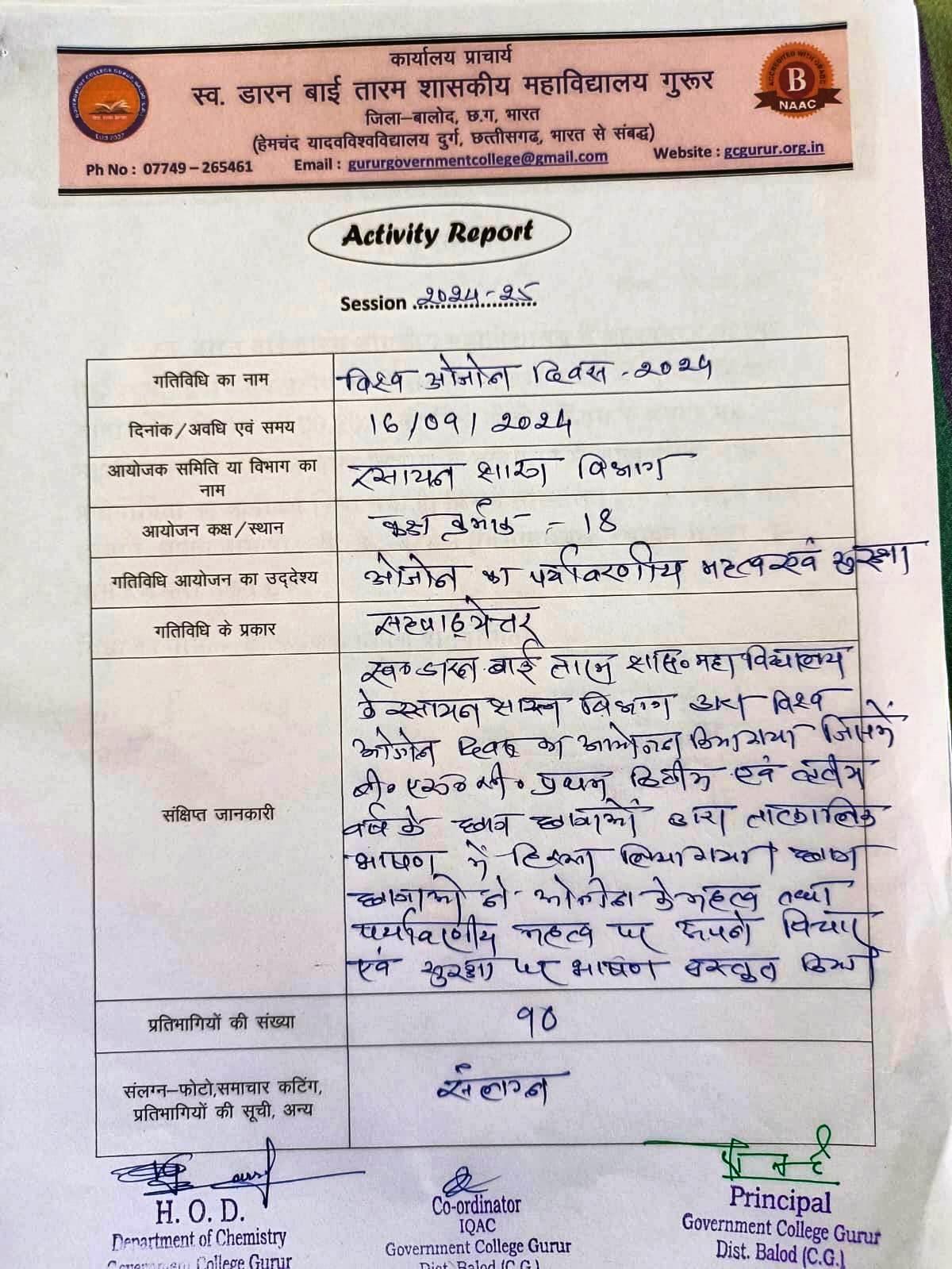 Photo- Govet college Gurur