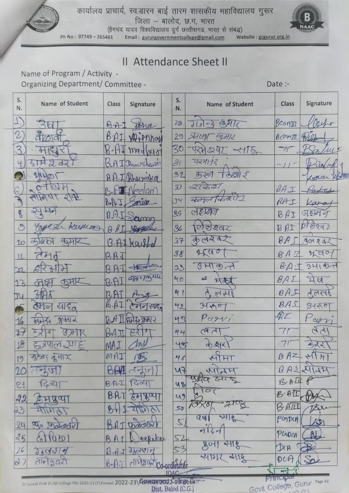 Nirala jayanti  - Photo Govt. college Gurur