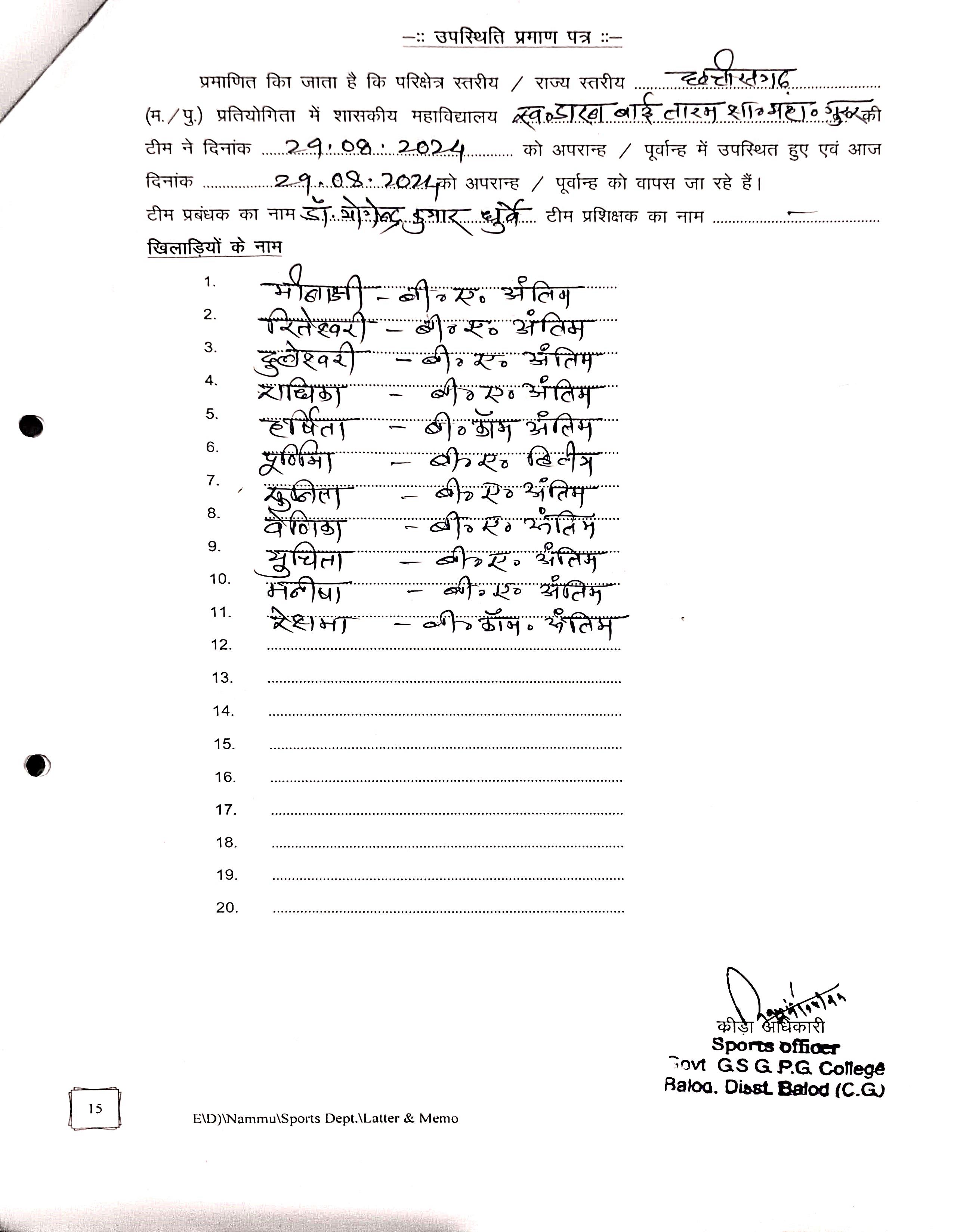 Photo- Govet college Gurur