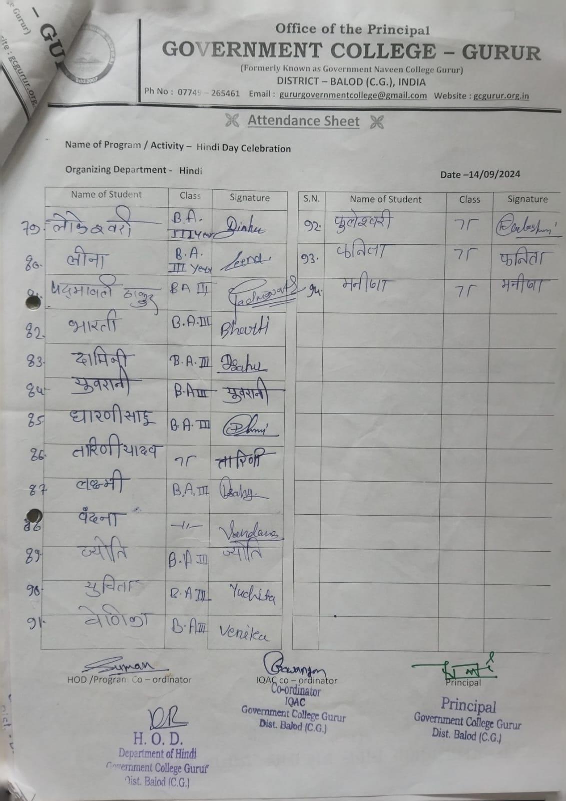 Photo- Govet college Gurur