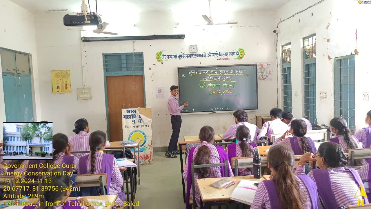 energy Conservation day 2024 - Photo Govt. college Gurur