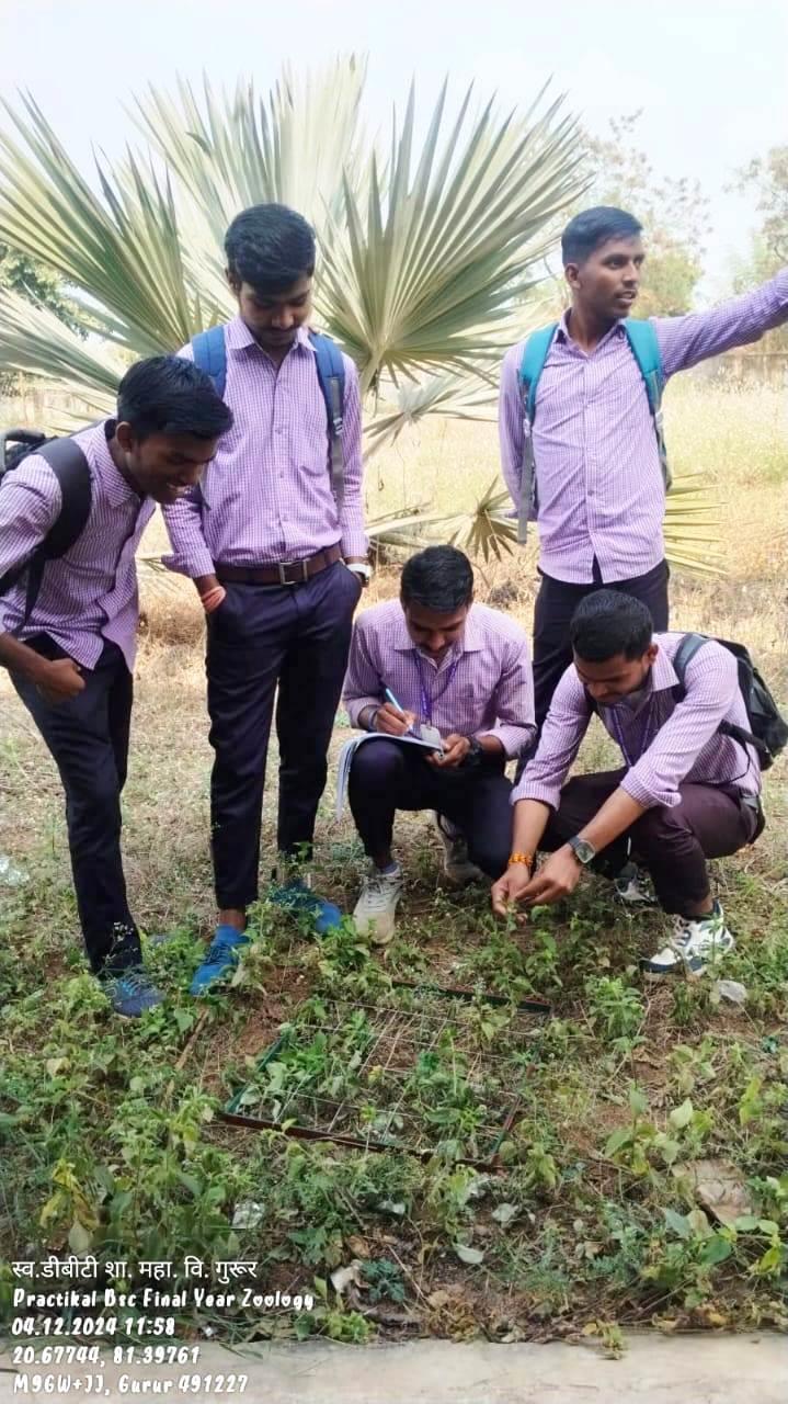 Zoology Practical Work (Sessionn 2024-25) - Photo Govt. college Gurur